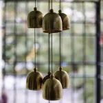 Island-inspired wind chime at Crystal Dreams Maui gift shop